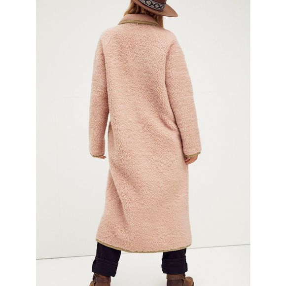 Free People Irresistible Teddy Cardi Coat Size S - Picture 2 of 10